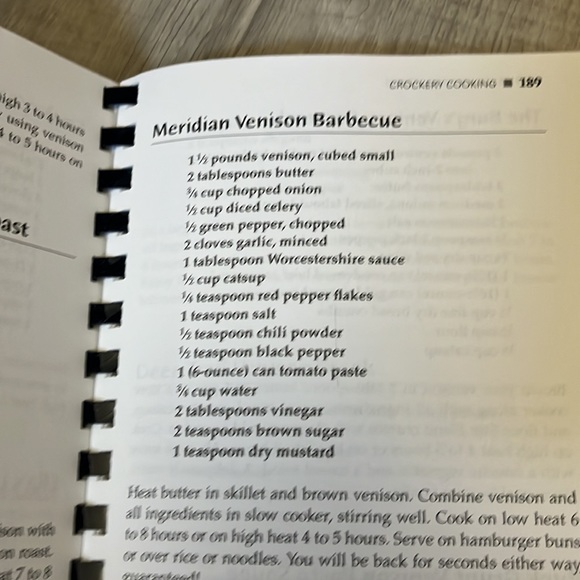 Quality Venison deer  Cookbook Great Recipes from the Kitchen of Steve and Gal… - Picture 5 of 7